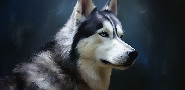 Pies husky